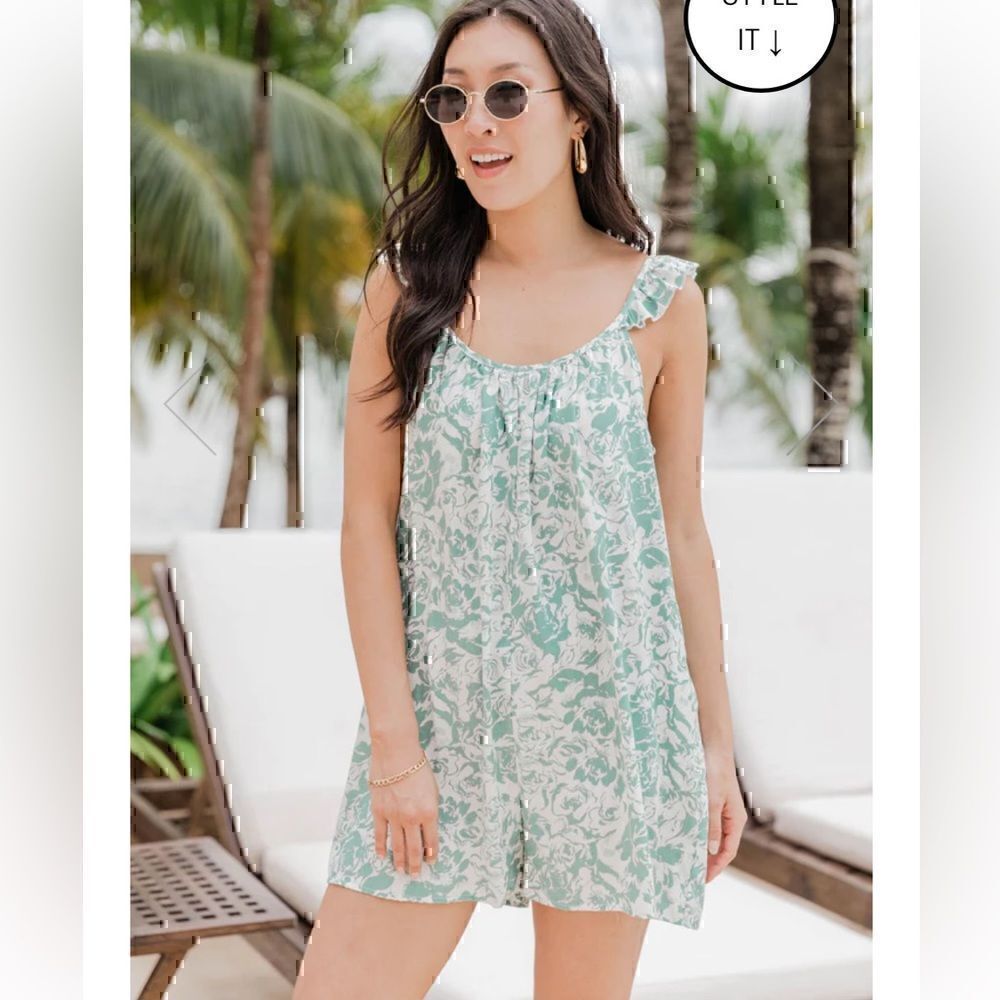 Pink Lily Sage Romper - Picture 4 of 7